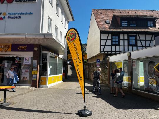 Wimpel Musikverein Mosbach beim Frühlingsfest